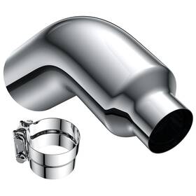 Jy Performance Mj083 5 To 8 Inch Exhaust Tips Universal Elbow Tip For Pickup Truck