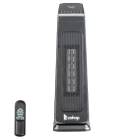 Karl Home 445057176170 1500-watt 23 Inch Indoor Electric Tower Ceramic Fan Space Heater With Remote Cont