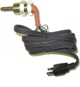 Kats 11619x 11619 600 Watt 3/4 Inch Npt Frost Plug Heater Machined