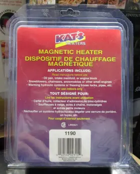 1190 Kats Heaters 040548023154 120v 300w Magnetic Heater #1190 Brand New
