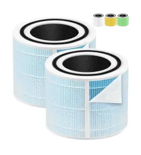 Keedal 726323574485 Core 300 Smoke Remover Replacement Filter Compatible With Levoit Repla