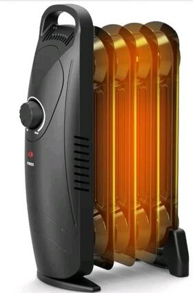 Keenstone Nsc-45-5x Electric Mini Oil-filled Radiator Heater 500w Quiet Auto Off