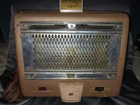 344-72261 Kenmore Deluxe Automatic Space Heater 1960s 2 Speed Vintage