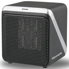 Kenmore Km-65001-bk Personal Cube Space Heater 5 Inch Black Portable Mini Electric Desk
