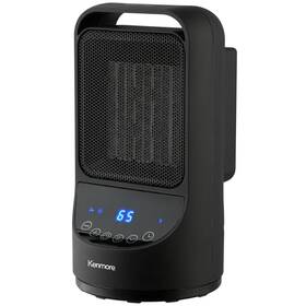 Kenmore Km-65015-bk Portable Ceramic Space Heater - 11.5 Inch Black Fast Warming Electric Heat