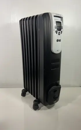 Ew7507ebk Kenwood Digital 1500 Watt Portable Oil-filled Electric Heater Radiator