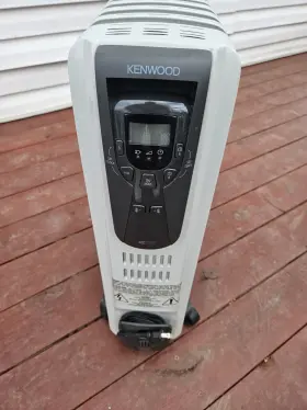 Ew7507ek Kenwood Portable Oil-filled Electric Heater Radiator