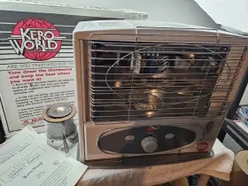 Kw-11c Kero World Kero-world Portable Kerosene Heater Brand New In Box Unused Vintage