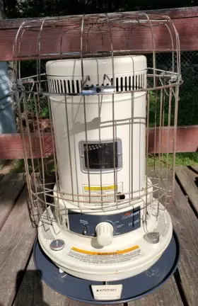 Cv-2230 Keroheat Model Convection Kerosene Heater With Pump Manuals Tested