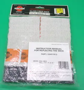 Ksa-105e Kerosun 20451913 Kero-sun Heater Glass Fiber Wick Toyostove Omni E F G H I