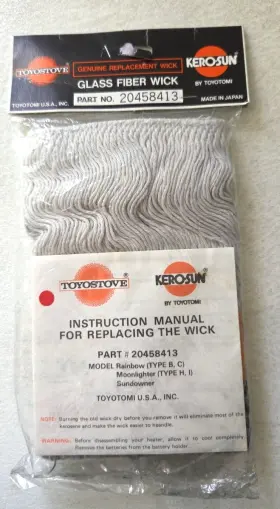 20458413 Kerosun Genuine Ctk-25 Cta-1e Moonlighter Sunsprite Kerosene Heater Wick-new