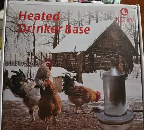 Hq0705000 Keten Heated Drinker Base/ Chicken Water Heater