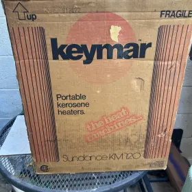 Km-120 Keymar Sundance Km120 Kerosene Heater Brand New In Box Never Used Vintage