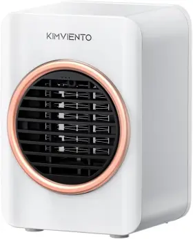 H002 Kimviento Mini Space Heater Portable Tent For Camping Indoor Use Fast A-white