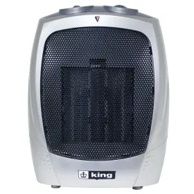 King 093319209868 Ph-2 1500-watt Portable Ceramic Heater Silver