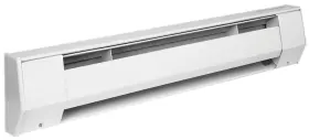 3k1207bw King 750-watt 120-volt 3-foot Baseboard Heater Bright White