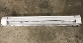 5k1212bw King Electric 5 Ft. 120v K Baseboard Heater - 1250w White