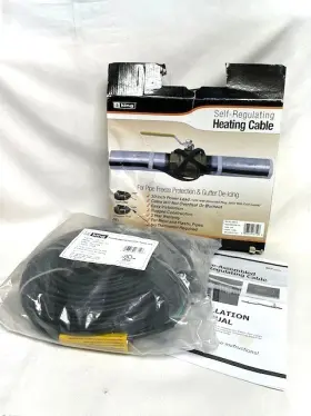 Srp246-125 King Electtrical Company 48719 New 125ft Electric Heating Cable 240v Unused Self-regulating
