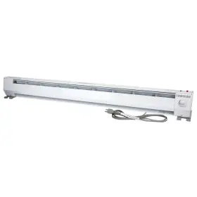 Kp1215-eco King Kp Portable 5 Ft. 120-volt 750-watt/1500-watt 2-stage Eco Baseboard Heater In