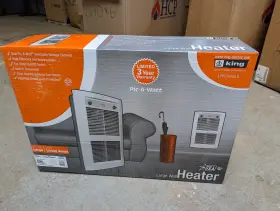 Lpw2045t-s2-wd-r King 208v 4500w Wall Heater