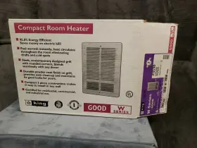 W24201 King Electrical Manufacturing 1000 Or 2000w 240v Wall Heater