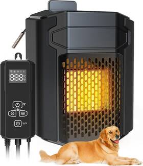 Kiroto D2303 500w Dog House Heater With Thermostat Wifi Control Outdoor Pet Safe