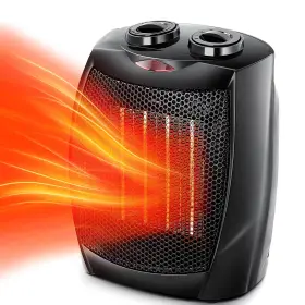 Ptc909c Kismile Small Space Heater Electric Portable Fan For Home And Office C