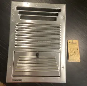 501-1 Kool Wall Vintage Heater Hanson Model 501-1. 5000 Btu. Nos