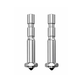 Koyofei Kyf-3d-403 2pcs Hardened Steel Quick Swap Nozzles For Kobra 3 Max 3d Printer Hotend 0.4