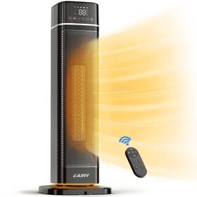 Lairy 717024015940 24ftft 1500w Fast Electric Ceramic Tower Heaters With Thermostat. Black