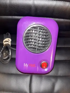 Lasko 031111311723 Heating Space Heater Compact Purple