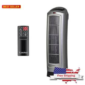 Lasko 046013768162 Oscillating Digital Ceramic Tower Heater For Home With Adjustable
