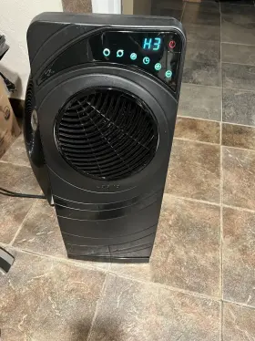 2415867 Lasko Revolution 1500w Tower Heater - Black