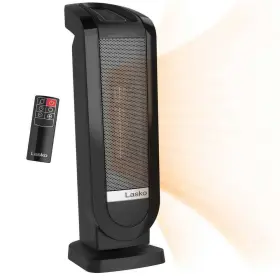 1500w Lasko 313049196130 22 Inch Black Electric Tower Oscillating Space Heater Open/damage Box