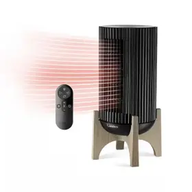 Lasko 445037977933 Artisan Series 1500 W 15.5 Inch Black Electric High Velocity Tower Ceramic Heater