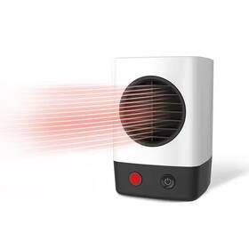 Lasko 744110883138 My Heat 400 W 6.2 Inch White Electric Mini Compact Personal Ceramic Space Heater