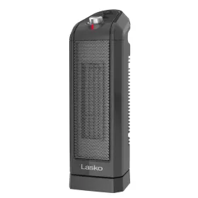 1500w Lasko 744759628534 16 Inch Gray Electric Tabletop Ceramic Space Heater With Adjustable Thermos