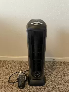 751320 Lasko Electric Oscillating Ceramic Tower Space Heater With Remote Control
