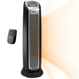5790 Lasko 781147932736 Oscillating Ceramic Tower Heater With Remote Controlblack