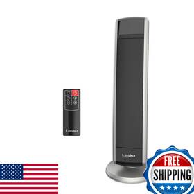 Lasko B0045ltbjg 5586 Digital Ceramic Tower Heater 1500w Oscillating Remote Timer Blac