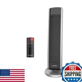 B0045ltbjg Lasko 5586 Digital Ceramic Tower Heater 1500w Oscillating Remote Timer Blac