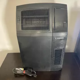 1500w Lasko Cc24920 Cyclonic Ceramic Room Electric Space Heater With 8-hour Time