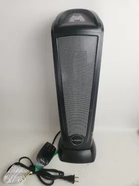 Ct22415 Lasko Oscillating Tower Heater Ceramic Space - Black With Remote