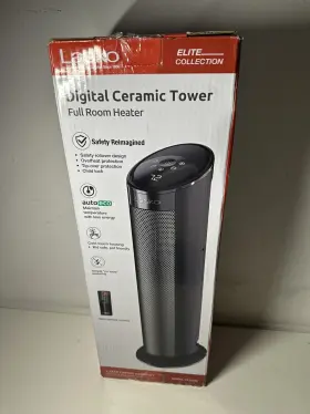 Ct22495 Lasko 22 Inch Ceramic Tower Heater 3 Speed Auto Eco With Remote