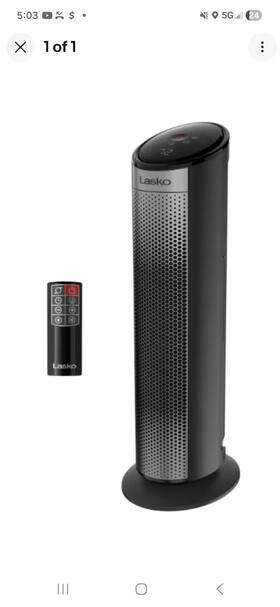Lasko Ct22498 Elite Collection Comes With Remote