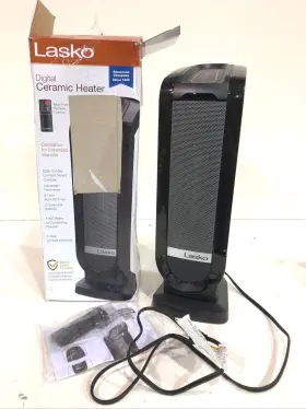 Ct22840 Lasko Tower 22 Inch Electric Ceramic Oscillating Space Heater Digital Display
