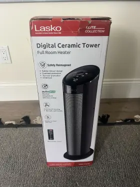 Cy20250 Lasko Digital Ceramic Tower Heater Remote Control Safety