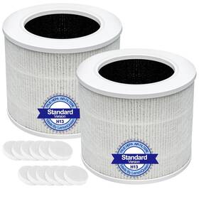 Lemonqueen 644197520455 Core Mini Replacement Filter Compatible With Levoit Air 2 Pack