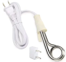 Lewis N. Clark 029275882050 Portable Immersion Water Heater Electric Kettle Alternative For Coffee Tea