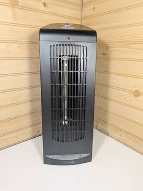 Life Corp Ls-iqh-62 Electric 16 Inch Infrared Heater Black. Tested